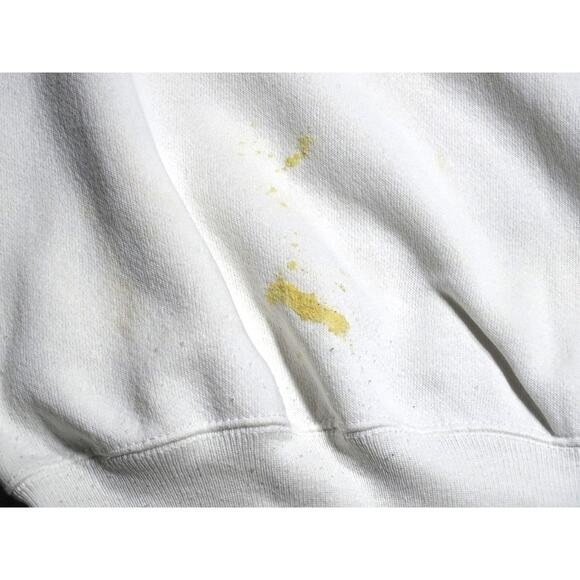 Vintage Distressed Hanes Mercury Cougar Racing Sweatshirt XL Stained Workwear - Picture 3 of 7